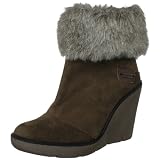 Pepe Jeans Greenford Chocolate Wedges Boots PFS50227 5 UK
