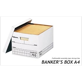 Fellowes Bankers Box 703 [ �u���[ ] �t�F���[�Y �o���J�[�Y�{�b�N�X