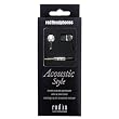 radius �C���i�[�C���[�w�b�h�z�� radHeadphones Acoustic Style �u���b�N RHP-AS21K