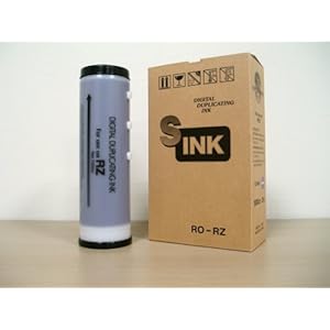 【クリックで詳細表示】リソー リソグラフ RO-RZ (パープル) 対応汎用インク (2本組)