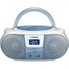 TOSHIBA CD���W�I �yCUTEBEAT�z �u���[ TY-CR10(L)