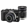 OLYMPUS �}�C�N����� PEN Lite E-PL2 �_�u���Y�[���L�b�g �u���b�N E-PL2 TLKIT BLK