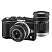 OLYMPUS �}�C�N����� PEN Lite E-PL2 �_�u���Y�[���L�b�g �u���b�N E-PL2 TLKIT BLK