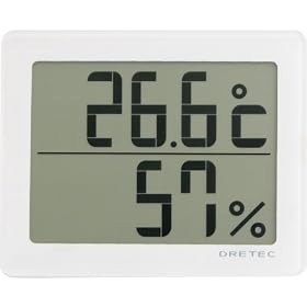 DRETEC �f�W�^�������x�v �u�A�N���A�v �z���C�g O-226WT