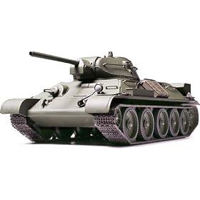 1/48 �~���^���[�~�j�`���A�V���[�Y �\�r�G�g����� T34/76 1941�N�^(�����C��)