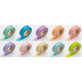 �}�X�L���O�e�[�v10�R�Z�b�g�@���邢�F�@�iMT10P002�j kamoi mt�V���[�Y�^10P