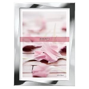 【クリックで詳細表示】LADONNA AVANTI デザイン/フォトフレーム 2Lサイズ シルバー MA55-2L-SV