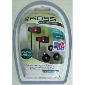 �e�B�A�b�N KOSS �C���i�[�C���[�w�b�h�z�� ���b�h���^���b�N KEB/24RM