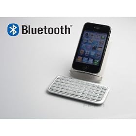 Bluetooth �~�j�L�[�{�[�hiphone ipad�@�� iphone 3GS/4 ipad�Ή� ���{����͉�