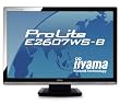 iiyama 25.5�C���`���C�h�t���f�B�X�v���C �A�X�y�N�g��Œ�g��@�\���� �u���b�N PLE2607WS-B1