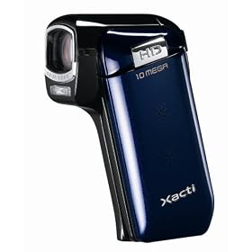 SANYO �n�C�r�W���� �f�W�^�����[�r�[�J���� Xacti (�U�N�e�B) DMX-CG10 �u���[ DMX-CG10(L)
