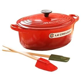 Le Creuset �R�R�b�g�E�I�[�o�� �X�p�`�����t���Z�b�g 25cm 2004 2502-23-06CH