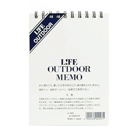 ���C�t �A�E�g�h�A ���� (OUTDOOR MEMO) A6 0996