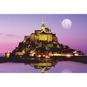 【クリックで詳細表示】1000ピース 夕映えのモン・サン・ミシェル 71-363