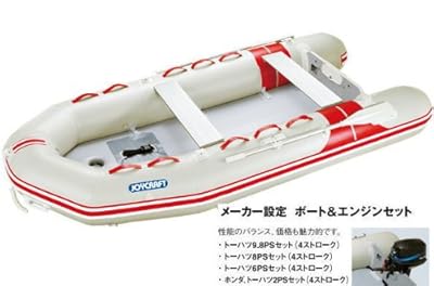 JOYCRAFT ジョイクラフト JES-336 検付 5人乗りゴムボート トーハツ2PS4スト エンジン付き
