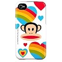 iPhone4 4S ケース 2ピース uncommon paul frank Magic (ＤＯＴＳ，ＴＥＡＬ，Ｍａｇｉｃ，Ｊｕｌｉｕｓ，ＬＯＶＥ，ＬＩＧＨＴ、ＣＩＴＹ，２４Ｋ，ＩＣＯＮＩＣ，ＴＲＥＡＴ、、ＢＬＯＳＳＯＭＳ，ＢＡＲ、鳥かご、Ｆｌｏｗｅｒ)