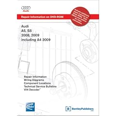 Audi A5, S5: 2008, 2009; A4: 2009: Repair Manual on DVD-ROM