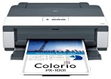 EPSON Colorio �C���N�W�F�b�g�v�����^�[ PX-1001 A3�m�r�Ή� CD/DVD���[�x���v�����g�Ή� 4�F�痿�C���N