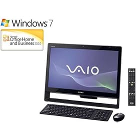 �\�j�[(VAIO) VAIO J�V���[�Y (Win7HomePremium 64bit/Office2010) �u���b�N VPCJ216FJ/B