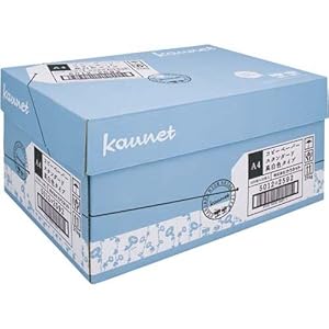 【クリックで詳細表示】カウネット スタンダード高白色タイプA4 500枚×10冊1箱