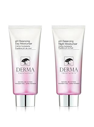 DERMA TREATMENTS Gesichtspflege Kit 2 tlg. Set pH Balancing