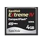 SanDisk Extreme IV �R���p�N�g�t���b�V�� 4GB 45MB/�b SDCFX4-4096-J45