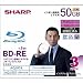 SHARP �^��p�u���[���C�f�B�X�N BD-RE 50GB(2�w) 1-2�{���Ή� �J��Ԃ��^��p �C���N�W�F�b�g�v�����^�Ή� 3������ VR-50BE3