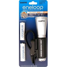 �O�m�d�@ LK-K309ADS eneloop�Ή� ���]�ԗp1W�n�C�p���[�z���C�gLED���C�g
