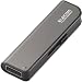 ELECOM USB������ 16GB AES256bit�Í����Z�L�����e�B�@�\���� Windows ReadyBoost�Ή� �X���C�h��(�u���b�N) MF-ENU216GBK