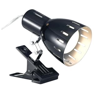 【クリックで詳細表示】ヤザワ クリップライト ブラック CRG5BK