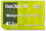  SanDisk製メモリースティックPROデュオ1GB<YELLOW>