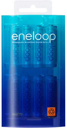 SANYO eneloop �j�b�P�����f�d�r �P3�` 8�{�p�b�N HR-3UTG-8BP �O�m�d�@ (102���̊��z) (1���̃N�`�R�~ 1,890
