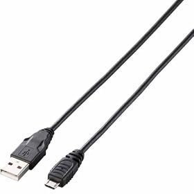 ELECOM Micro-USB(A-MicroB)�P�[�u�� 1.5m �u���b�N MPA-AMB15BK