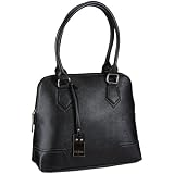 Gabor LINDA Handtasche, schwarz 6601 60, Damen Henkeltaschen 31x26x12 cm (B x H x T)