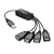 ELECOM USB HUB�P�[�u�� U2H-M4BGT