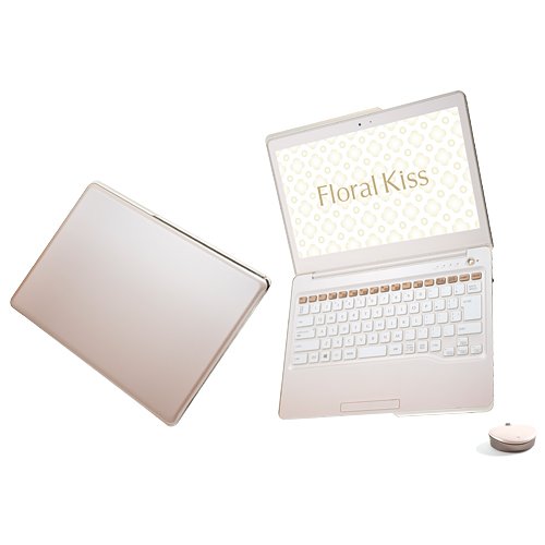 薄くてかわいい女性向けUltrabook「富士通 “Floral Kiss ” LIFEBOOK