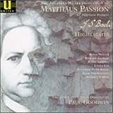 [Music] The Jonathan Miller Production of Bach's St. Matthew Passion (Highlights)