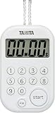 TANITA �f�W�^���^�C�}�[100���v �z���C�g TD-379-WH