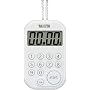 TANITA �f�W�^���^�C�}�[100���v �z���C�g TD-379-WH