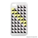 iPhone 4S STUDDED COVER SILVER&GOLD アイフォーン4エス スタッズ