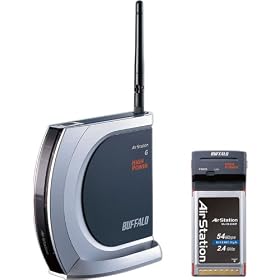 BUFFALO WHR-HP-G54/PHP BB���[�^ HighPower �J�[�h�Z�b�g