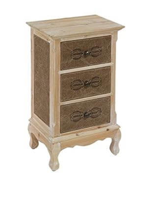 HOME DECOR Nachttisch Country marrón