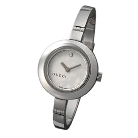 GUCCI  (�O�b�`) �r���v 105R YA105507 �V���o�[�t�����[ 1P�_�C�� ���f�B�[�X [���s�A���i]