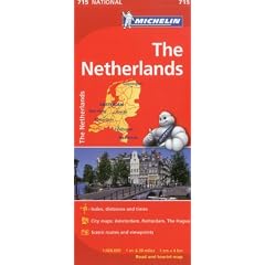Michelin The Netherlands (Michelin Maps)