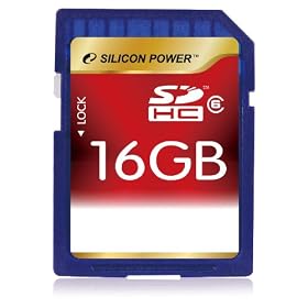 �V���R���p���[ SDHC�������[�J�[�h 16GB (Class6) �u���X�^�[�p�b�P�[�W �i�v�ۏ� SP016GBSDH006V10