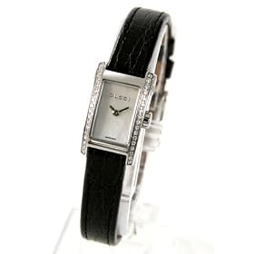 [�O�b�`]GUCCI �r���v YA086 �_�C���x�[�� ���U�[ �u���b�N/�z���C�g�V�F�� YA086510 ���f�B�[�X [���s�A���i]