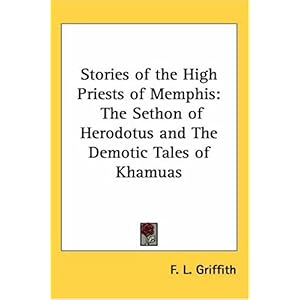 【クリックで詳細表示】Stories of the High Priests of Memphis [ペーパーバック]