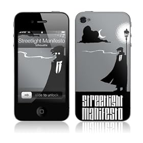 MusicSkins  iPhone 4G �p�t���ی�t�B����  Streetlight Manifesto - Silhouette  iPhone 4G  MSIP4G0913