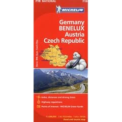 Michelin Germany, Benelux, Austria, Czech Republic / Michelin Allemagne, Benelux, Autriche, Rep. Tcheque (Michelin Maps)