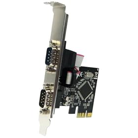 AREA E2SL PCIExpress x1�ڑ� RS232C���݃{�[�h 2�|�[�g ���[�v���t�@�C���Ή� SD-PE9901-2SL